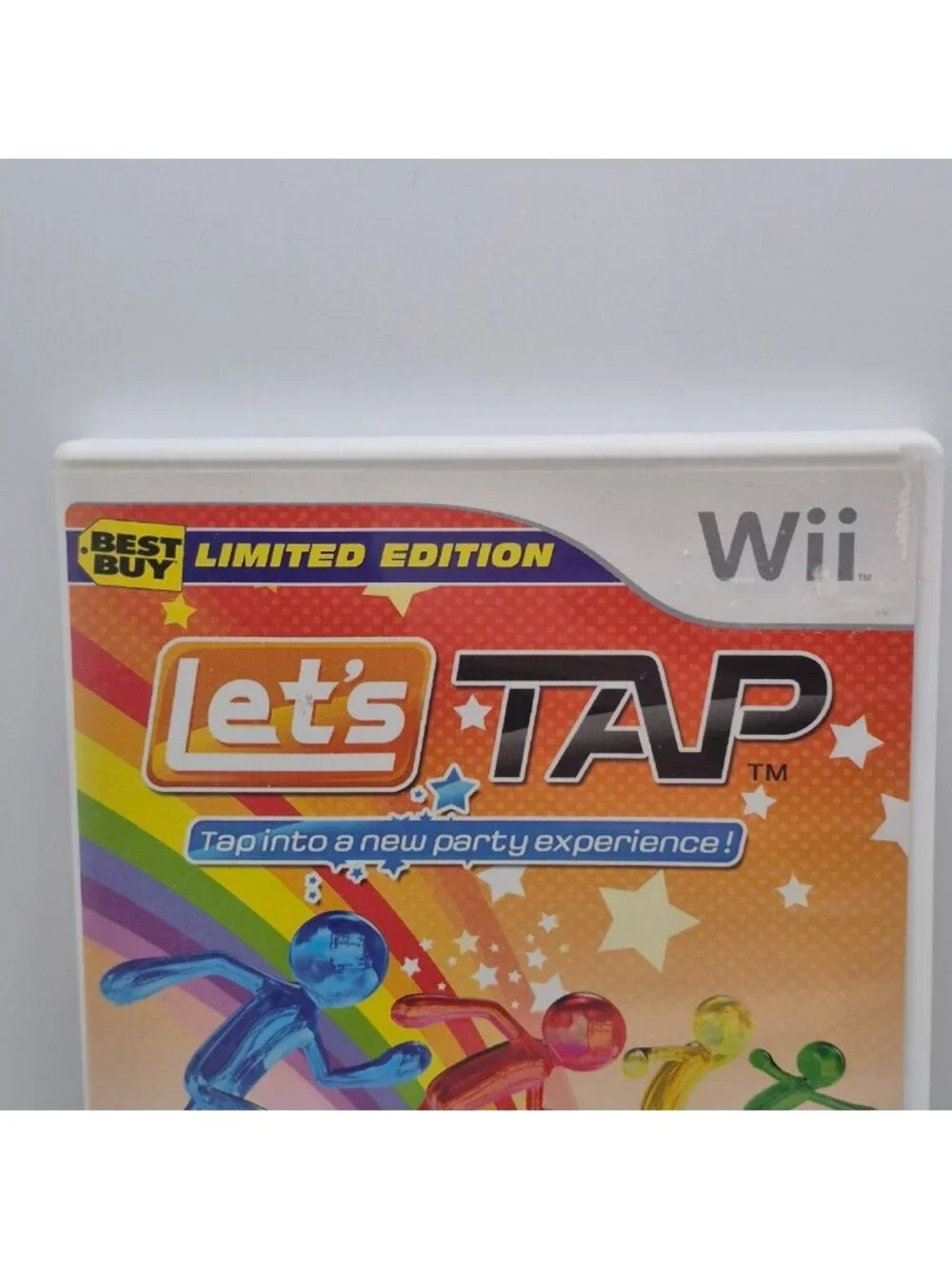 Let's Tap Wii Best Buy Limited Edition SEGA 2009 w/Manual (Missing Tapping Pad)